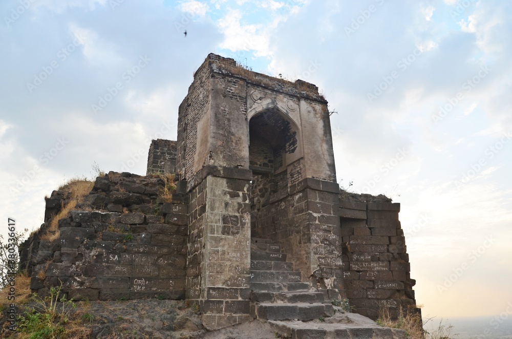 ruins of fort entrance