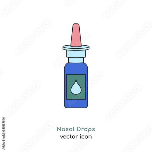 Nasal drops sign