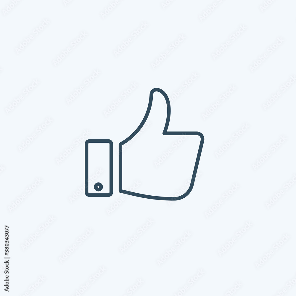 Hand Thumbs Up icon. Hand Thumbs Up icon.