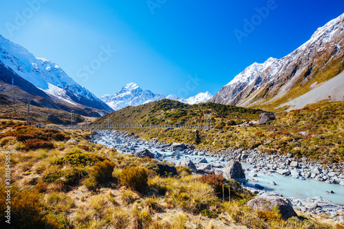 Hooker Valley Track Mt Cook New Zealand