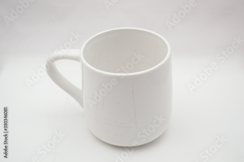 White coffee mug