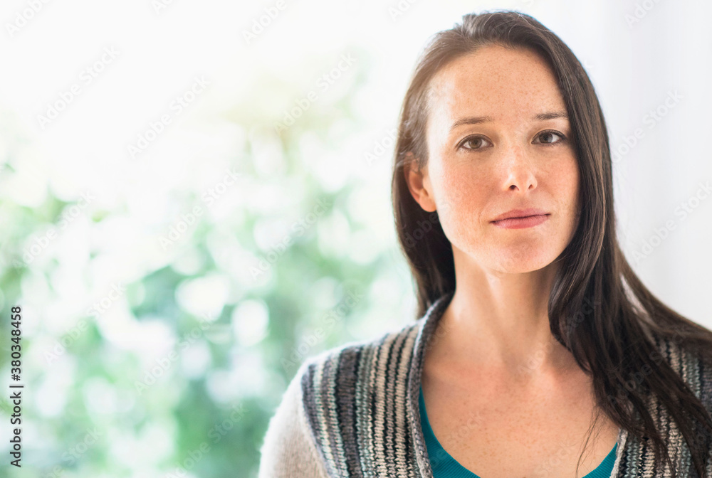 Portrait of brunette Portrait of brunette