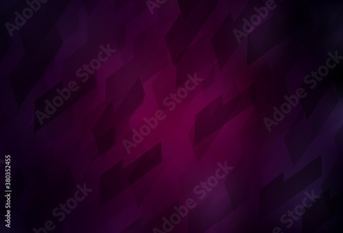 Dark Pink vector background in polygonal style.