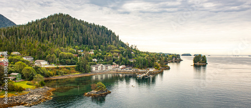 View of a Village, Sitka, Alaska