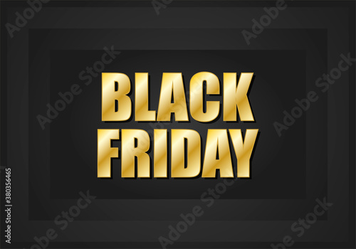 Fondo negro con braclfriday dorado para noviembre.