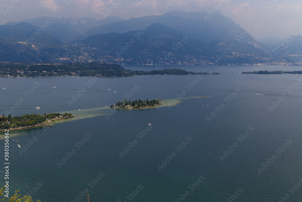 Landscape of Garda lake, Italy