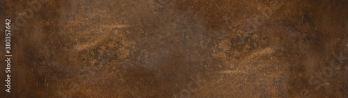 Grunge rusty dark metal background texture banner panorama 