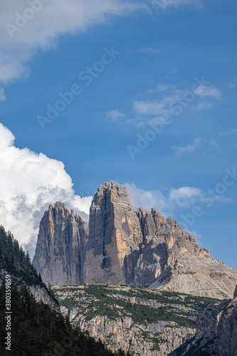 Tre Cime di Lavaredo in italian Dolomites