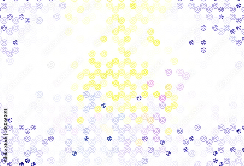 Light Blue, Red vector texture with curved lines. Light Blue, Red vector texture with curved lines.