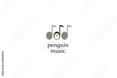 Template logo design for musical collective or recording studio