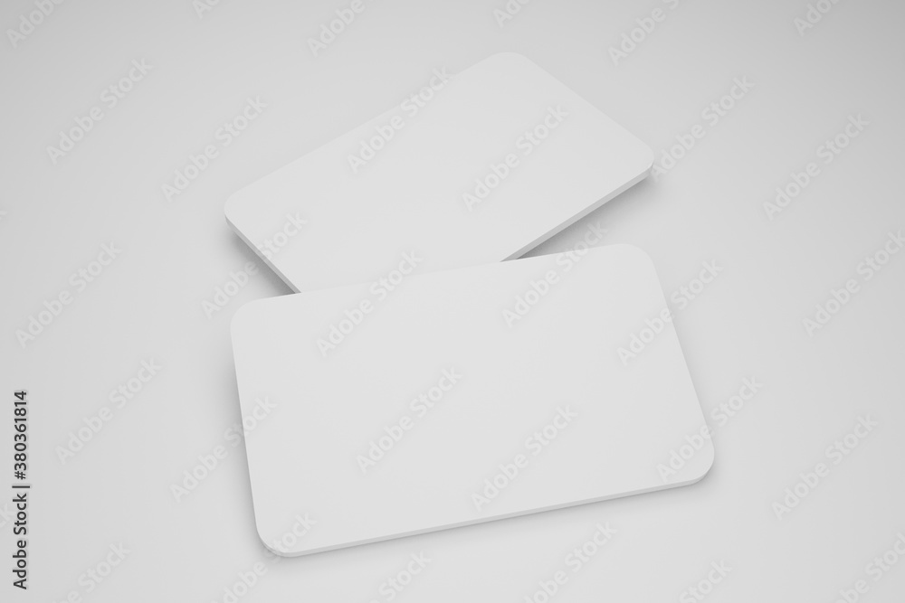 Photo of business cards stack. Template for branding identity. Isolated with clipping path. Photo of business cards stack. Template for branding identity. Isolated with clipping path.