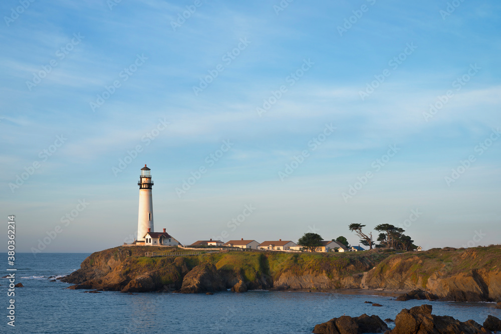 Idyllic scene of Pigeon Point Light Station Idyllic scene of Pigeon Point Light Station
