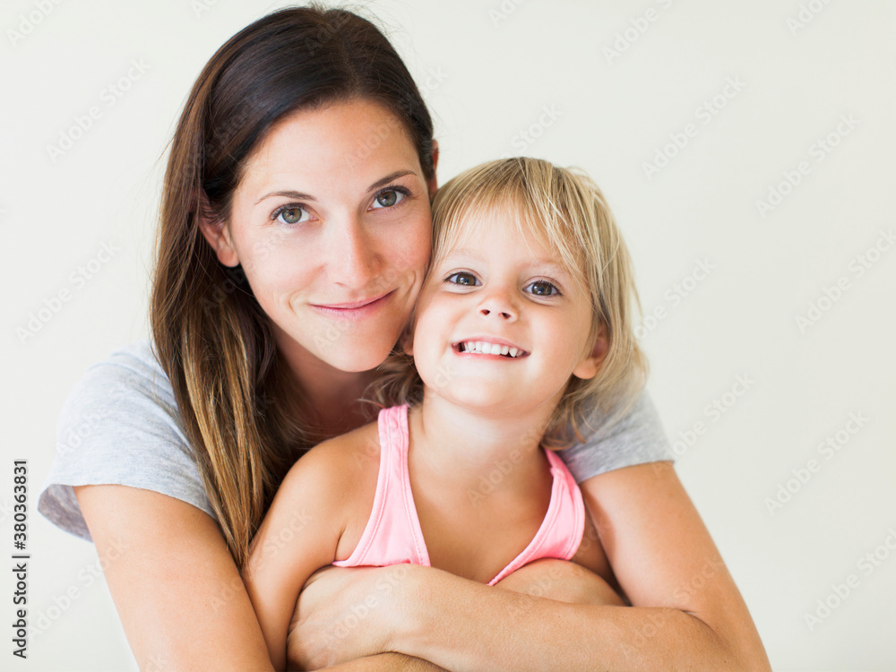 Portrait of mother with daughter (2-3) Portrait of mother with daughter (2-3)