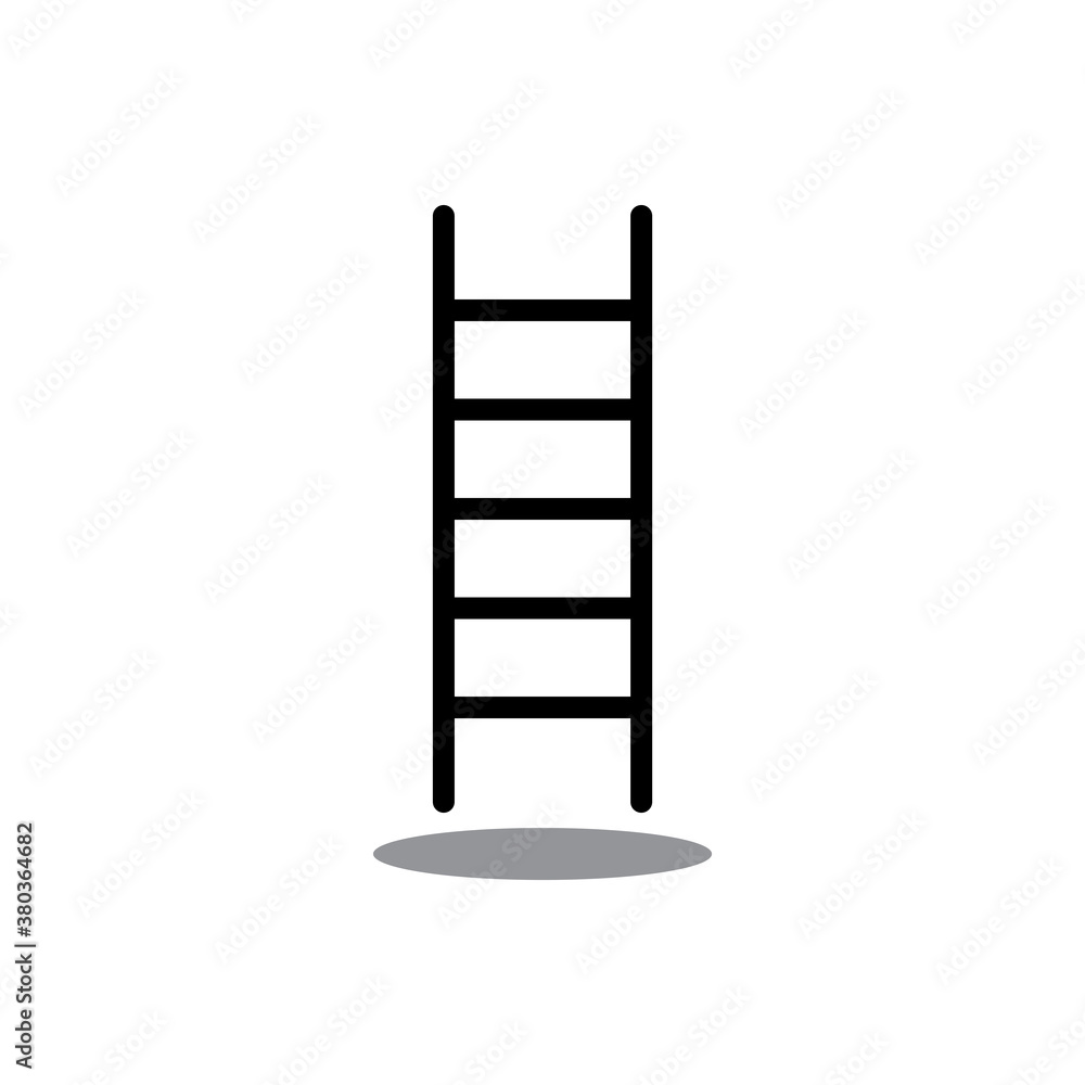Step ladder Icon Design Vector Template Illustration Step ladder Icon Design Vector Template Illustration