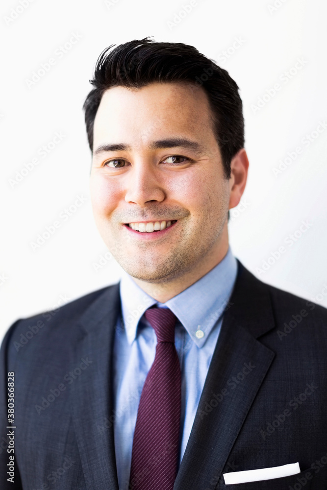 Portrait of businessman in suit Portrait of businessman in suit