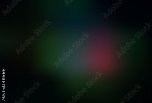 Dark Multicolor vector blurred bright pattern.