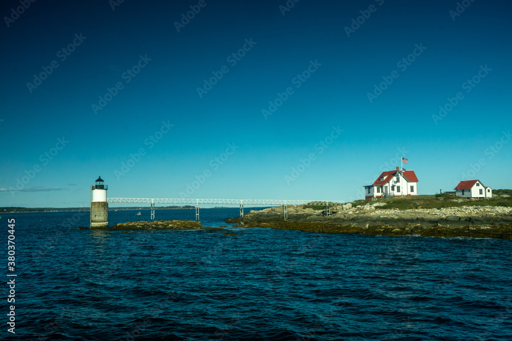 Foto de Boothbay Harbor, ME / Unites States Sept. 19, 2020 a