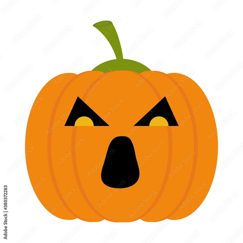 halloween pumpkin cartoon design, happy holiday and scary theme Vector illustration halloween pumpkin cartoon design, happy holiday and scary theme Vector illustration