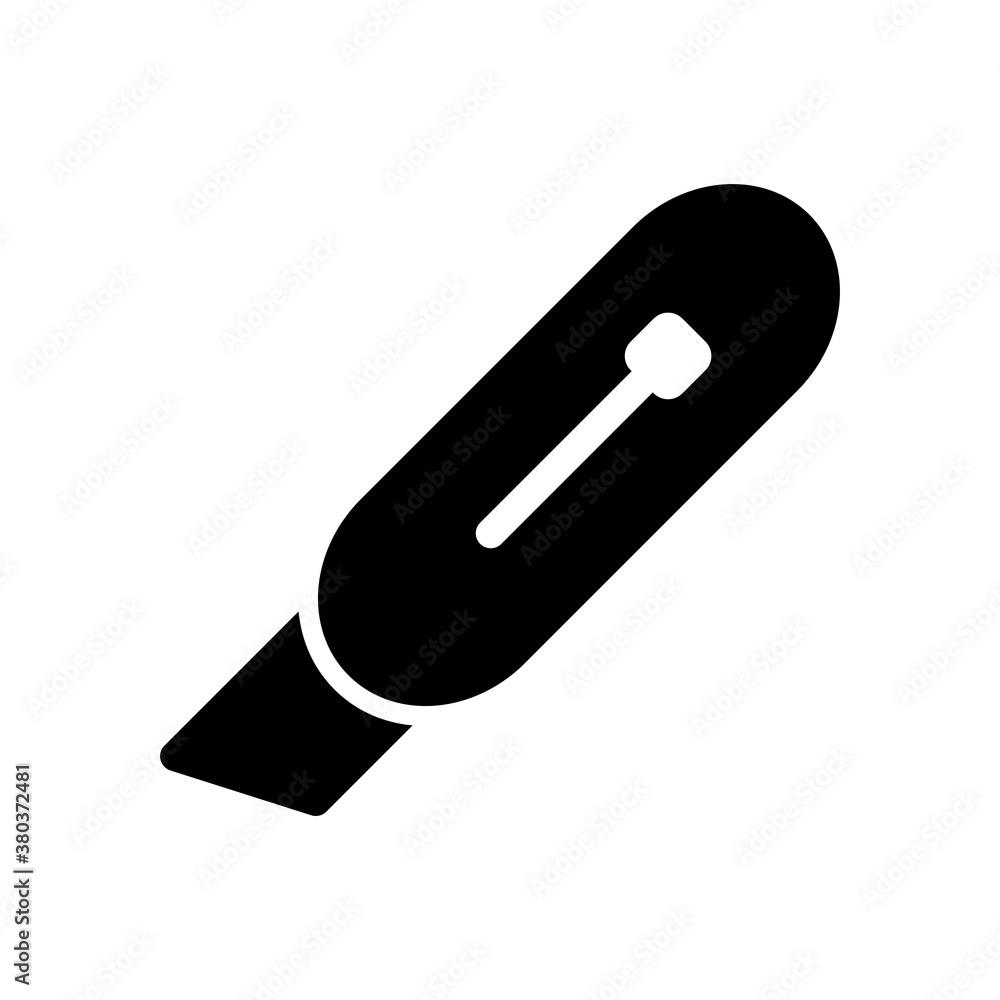 Cutter Icon Design Vector Template illustration Cutter Icon Design Vector Template illustration