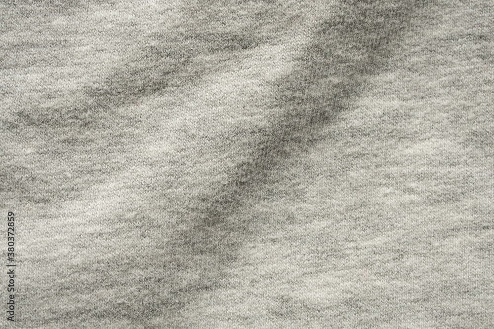 Fototapeta premium gray cotton shirt fabric texture background