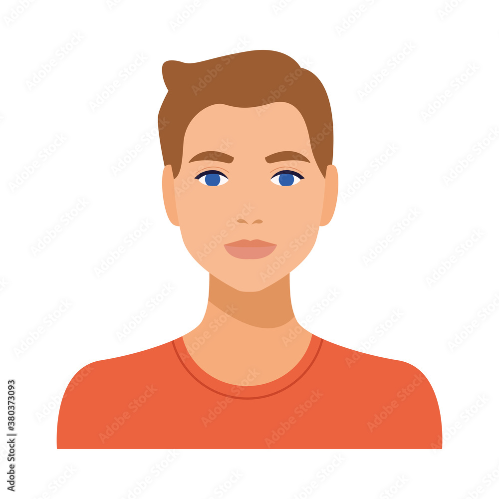man avatar character isolated icon man avatar character isolated icon