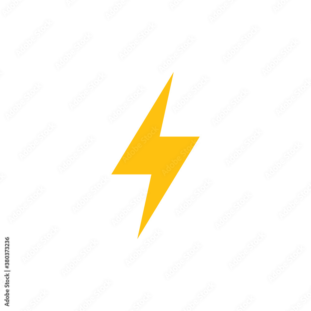 Electric Lightning Icon Design Vector Template Illustration Electric Lightning Icon Design Vector Template Illustration