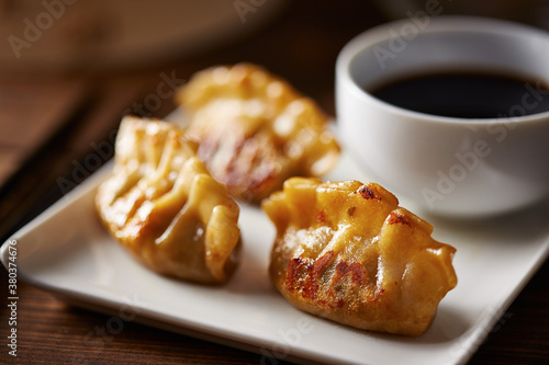 Chinese dim sum dumplings photo