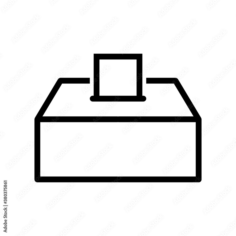 Voting box icon Voting box icon