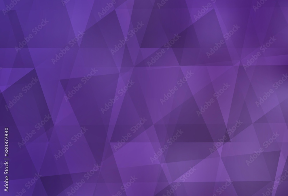 Obraz premium Light Purple vector abstract polygonal template.