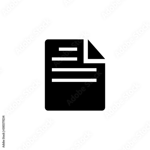 Word paper icon