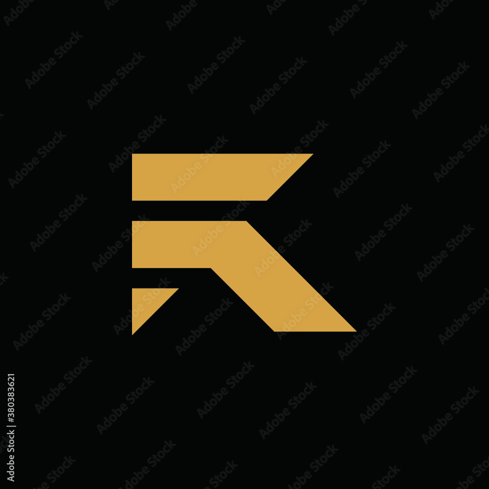 E logo letter ER arrow vector icon illustrations