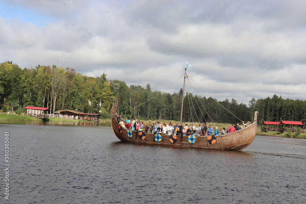 famous tourist complex with castle boats and lots of ancient sutff famous tourist complex with castle boats and lots of ancient sutff