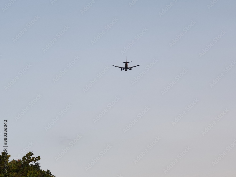 airplane flying sky above wings airplane flying sky above wings