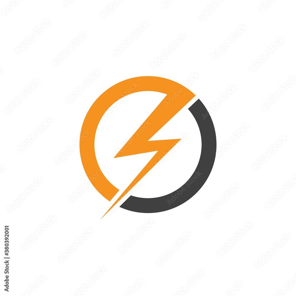 Lightning Logo Template Lightning Logo Template