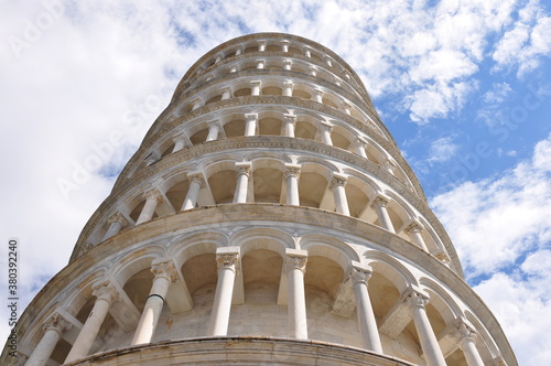 Under the Pisa Tower