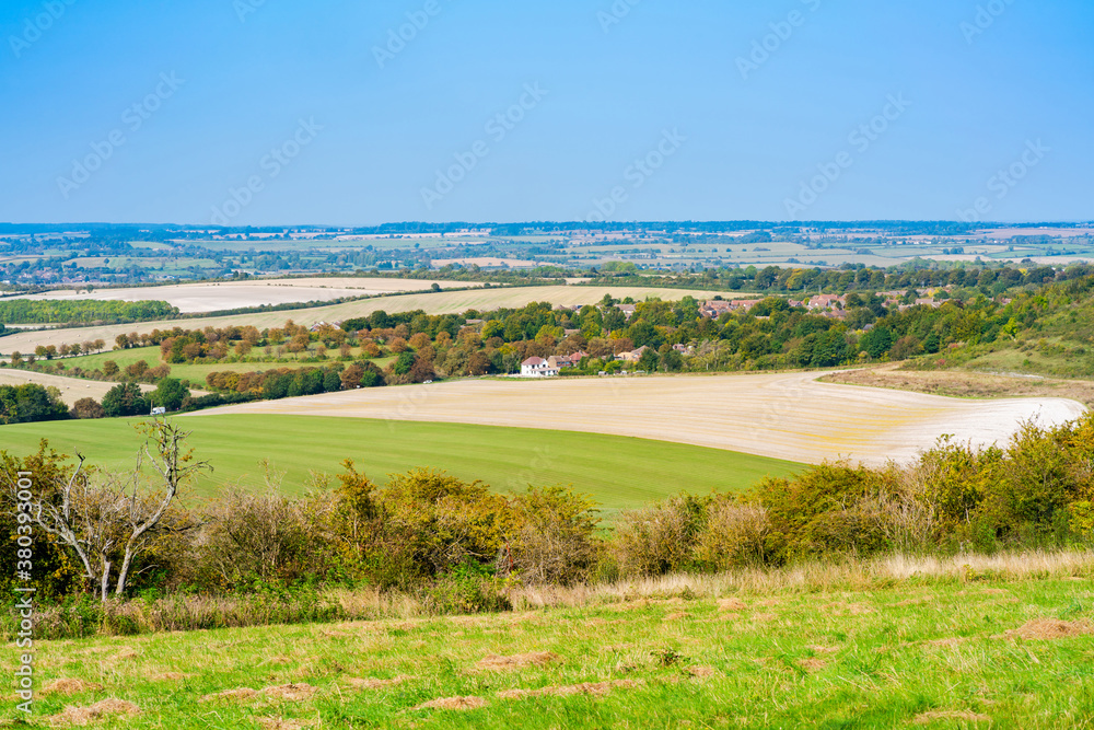 Fototapeta premium Dunstable Downs in the Chiltern Hills