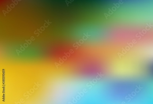 Light Blue, Yellow vector abstract bright pattern.