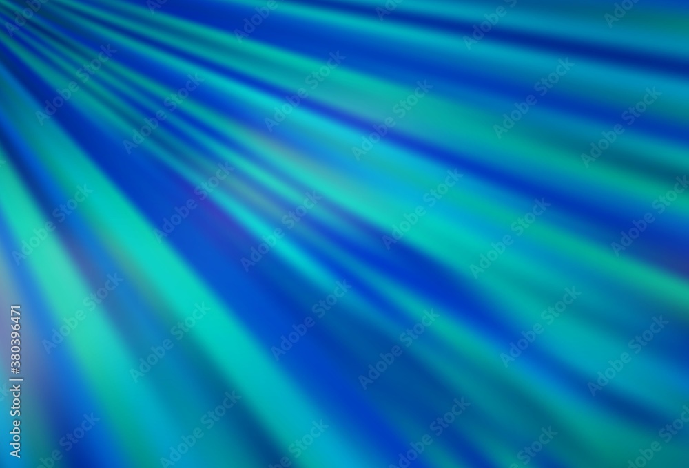 Light BLUE vector backdrop with long lines.