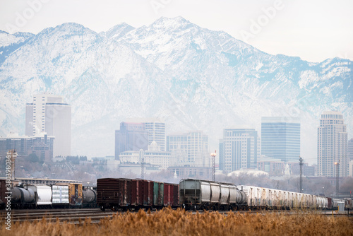 Salt Lake City skyline  photo