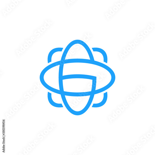 G letter alphabet logo icon design for business