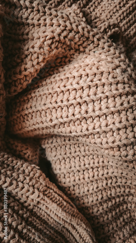 Knitting texture background 