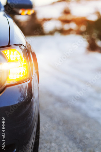 Car Turn Signal Detail