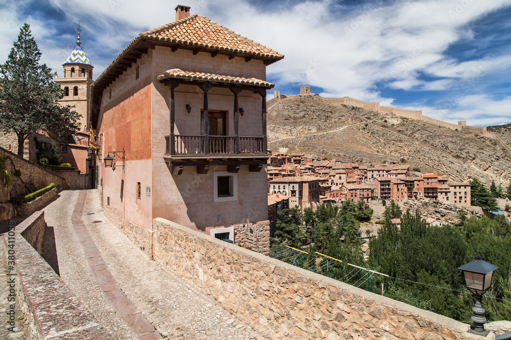 View of Albarracin from Santa Maria Street