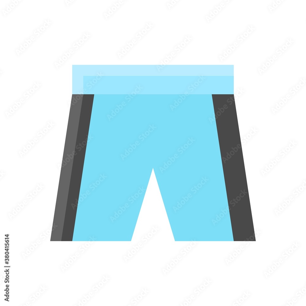 summer beach or holiday related niker or swimming cloth vector in flat style, summer beach or holiday related niker or swimming cloth vector in flat style,