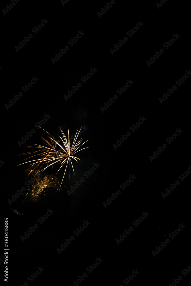 Fireworks in the night sky. Firework concept background. Fireworks in the night sky. Firework concept background.