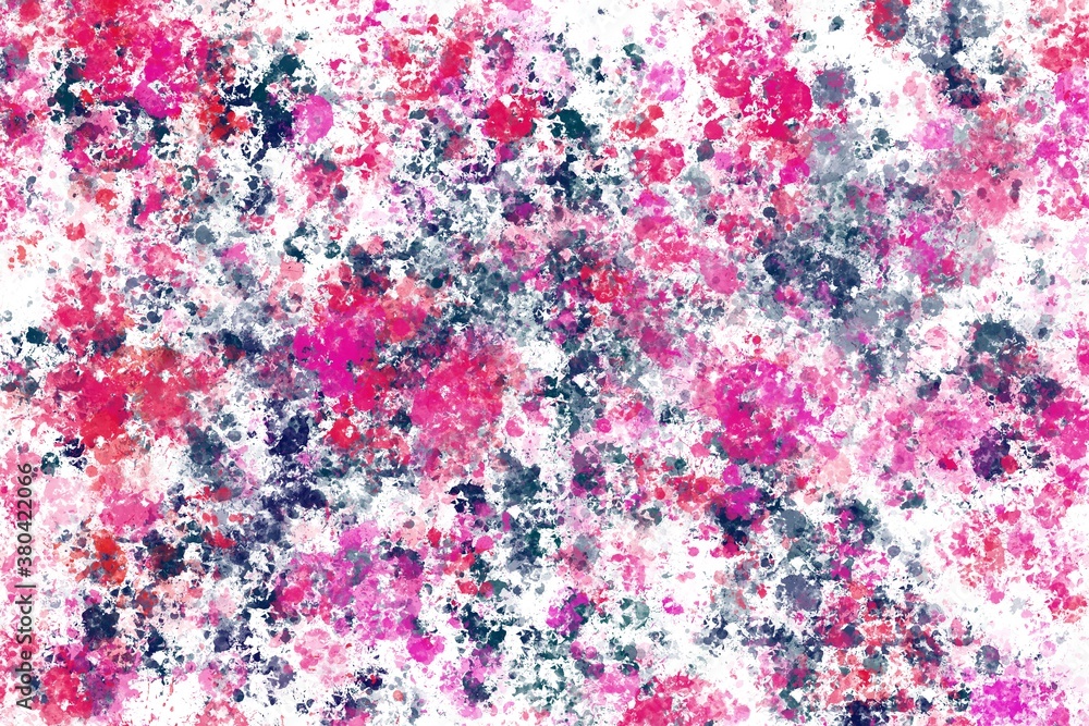 Obraz premium Abstract Multicoloured Paint Splash Background 