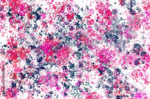 Abstract Multicoloured Paint Splash Background  © Ahmed