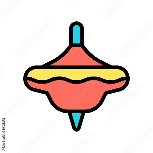 baby toy related toy whirligig with sharp and new design for kids vectors with editable stroke,