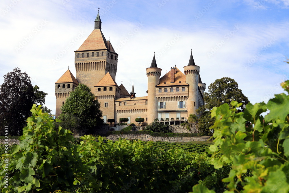 Schloss Vufflens in der Schweiz