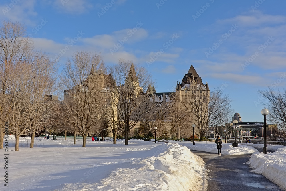 Fairmont Château Laurier castle, Ottawa, Canada